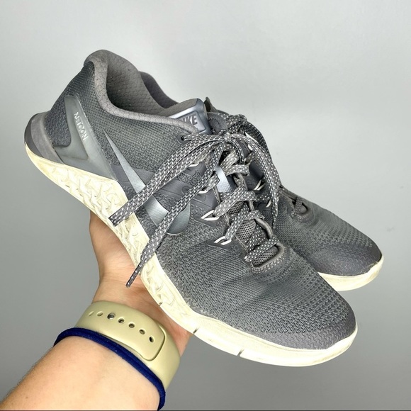 Nike Shoes - Nike Metcon 4 Grey Womens Crossfit Sneaker 6.5